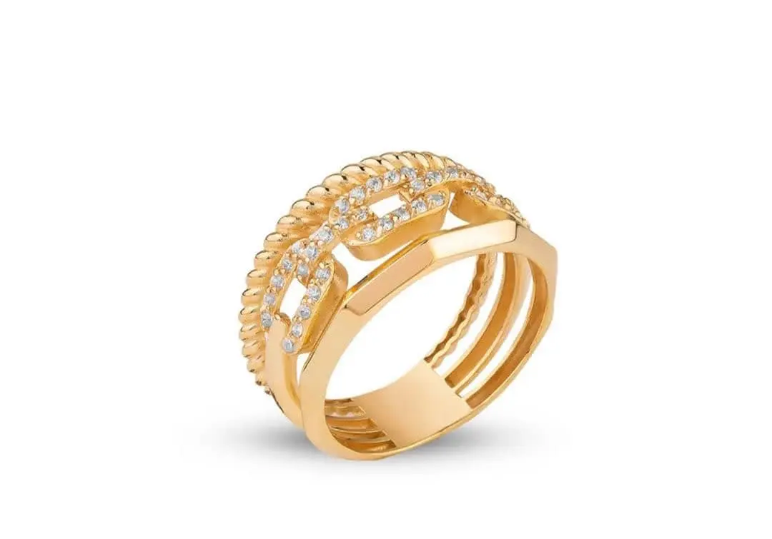 Gold ring model (30)