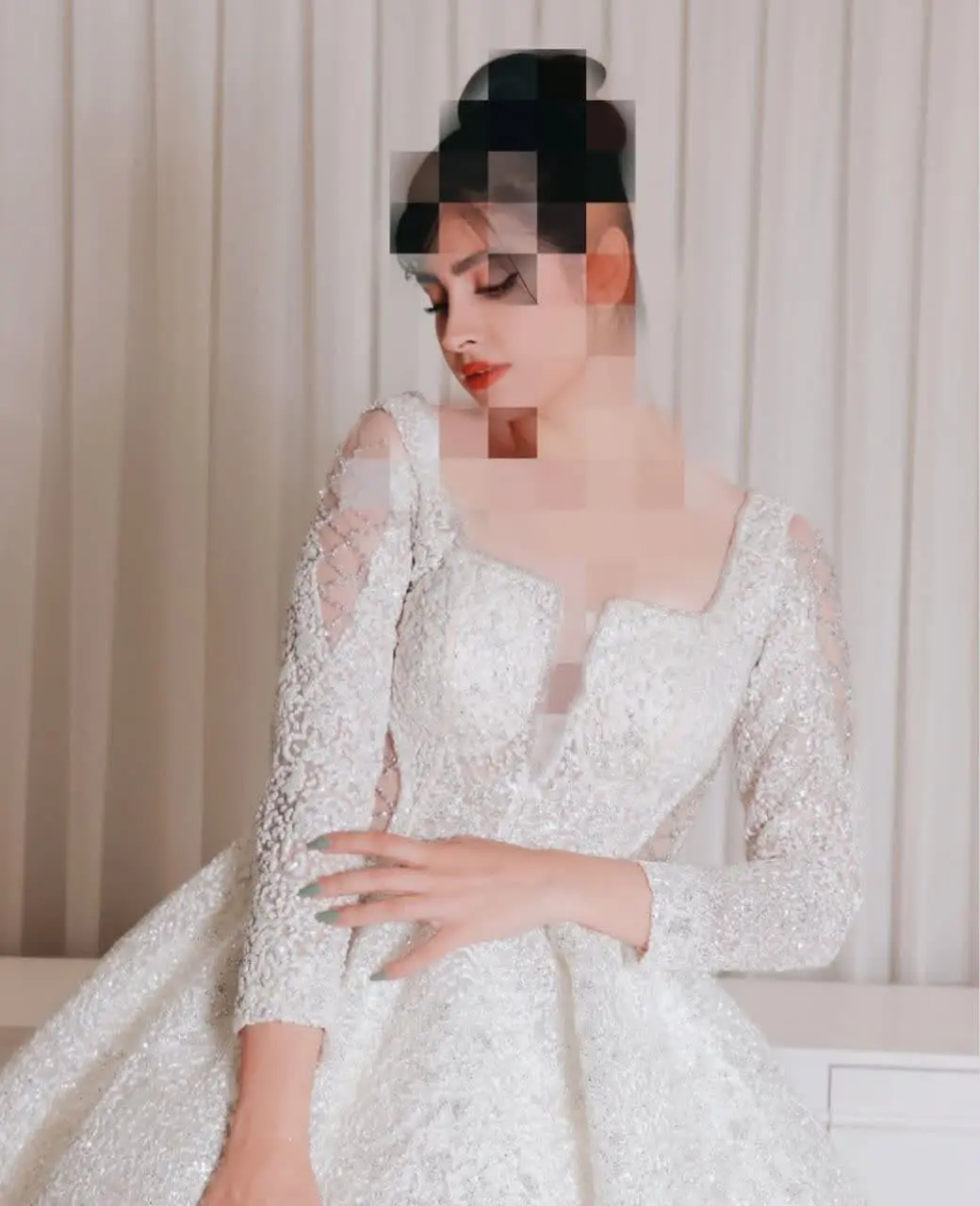 لباس عروس پوشیده  (4)
