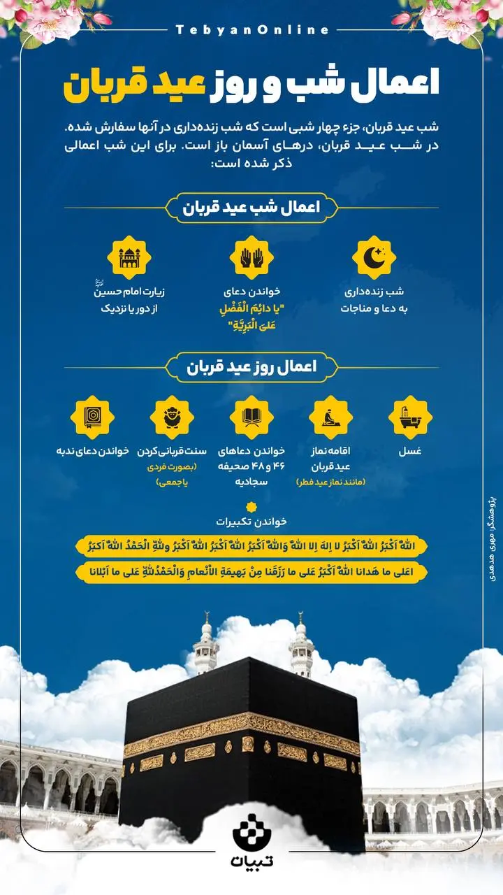 اعمال عید قربان