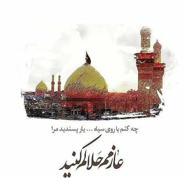 استوری عازم کربلا هستم حلالم کنید (6)