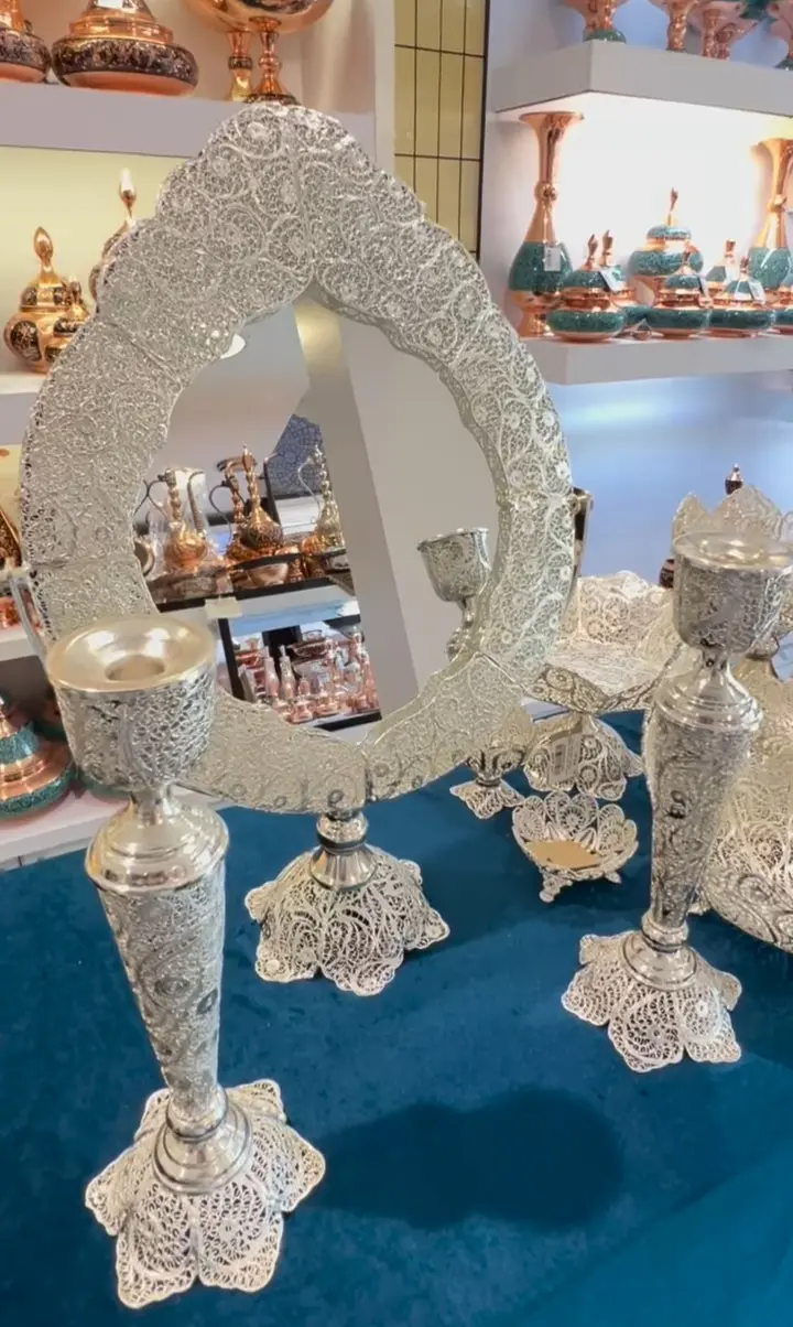 آینه و شمعدان عروس (7)