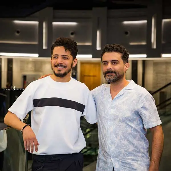 عکس وحید رهبانی و مجید نوروزی