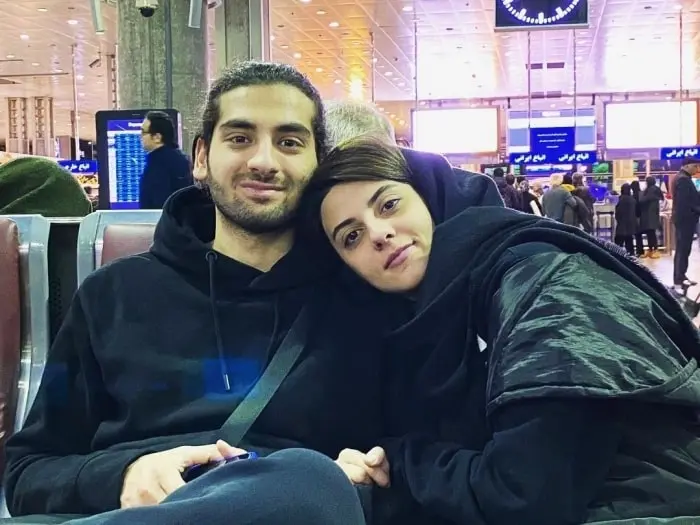مهسا طهماسبی و برادرش