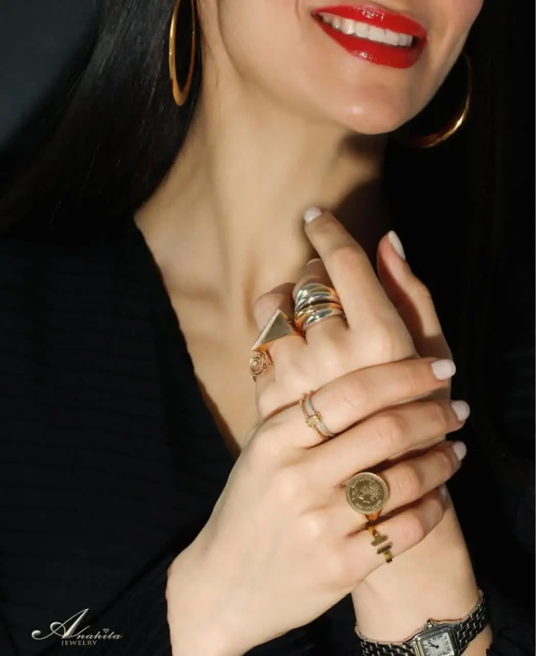 Gold ring model (38)