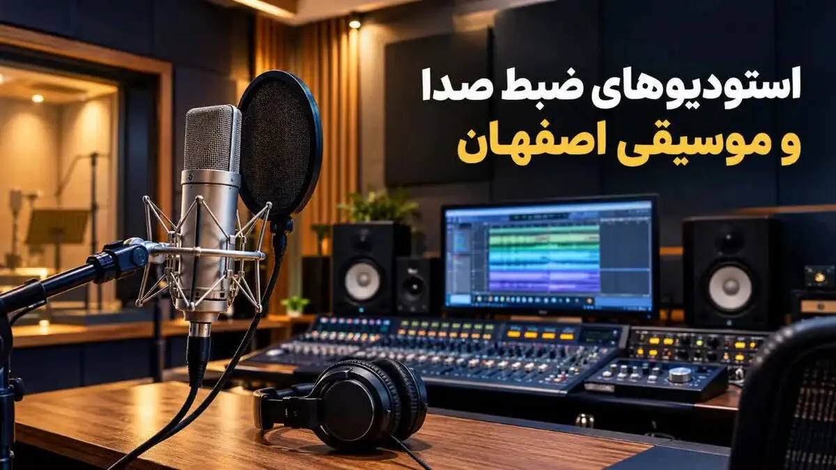 استودیوهای ضبط موسیقی اصفهان؛ آدرس و تلفن