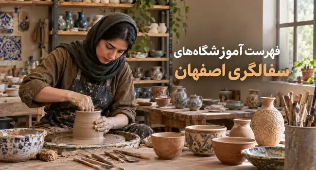فهرست آموزشگاه‌های سفالگری اصفهان؛ نشانی و شماره تماس
