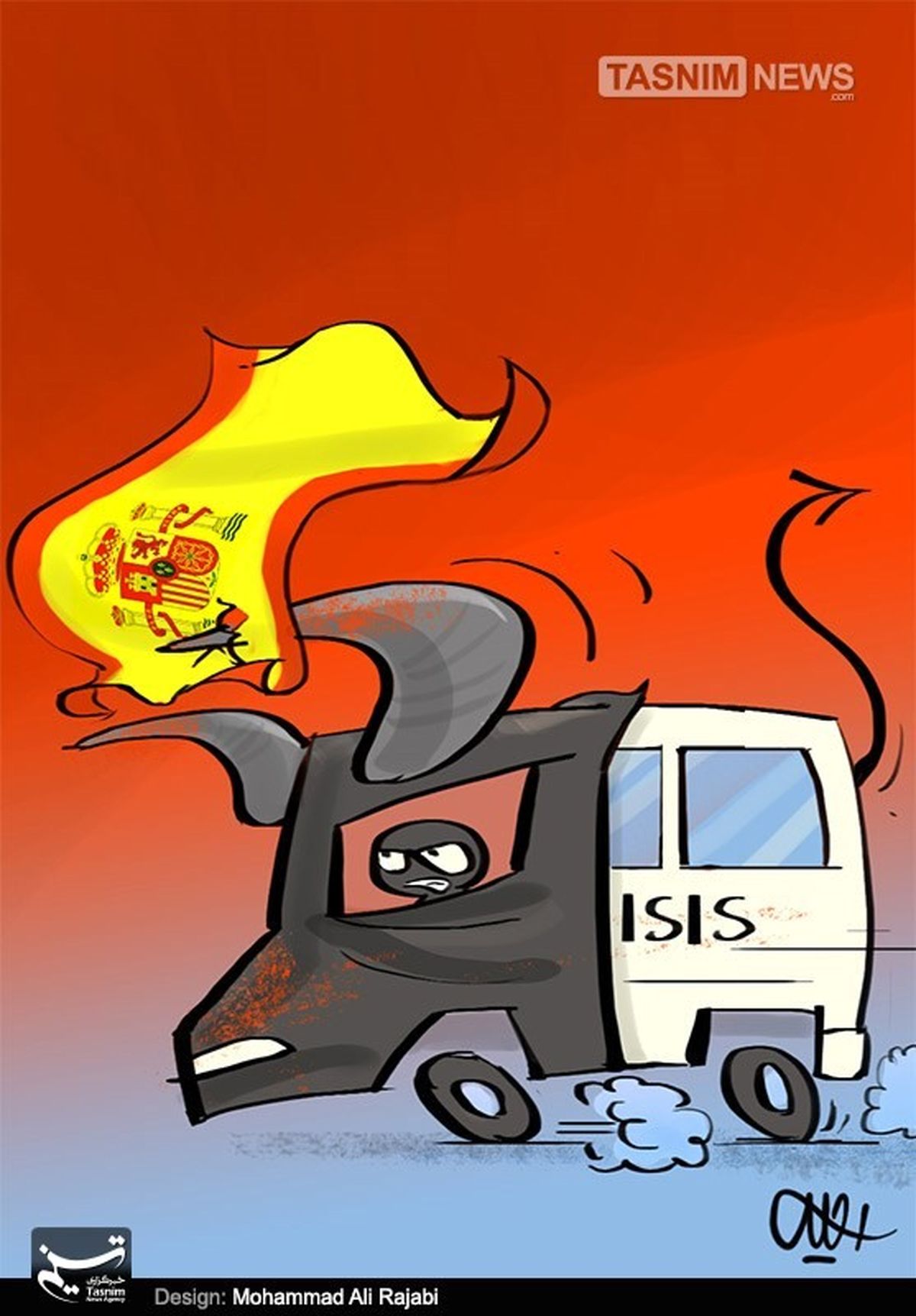 گاوبازی داعش در اسپانیا !
