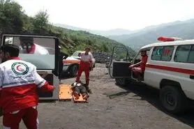 امداد رسانی به 103 حادثه مصدوم حادثه انفجار معدن زغال سنگ