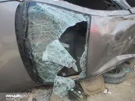 تصادف مرگبار پژو پارس در محور حبیب‌آباد