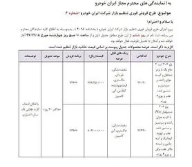 فروش فوری پژو۲۰۶ آغاز شد+ جدول