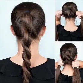 آموزش خودآرایی مو (تصاویر مرحله به مرحله)
