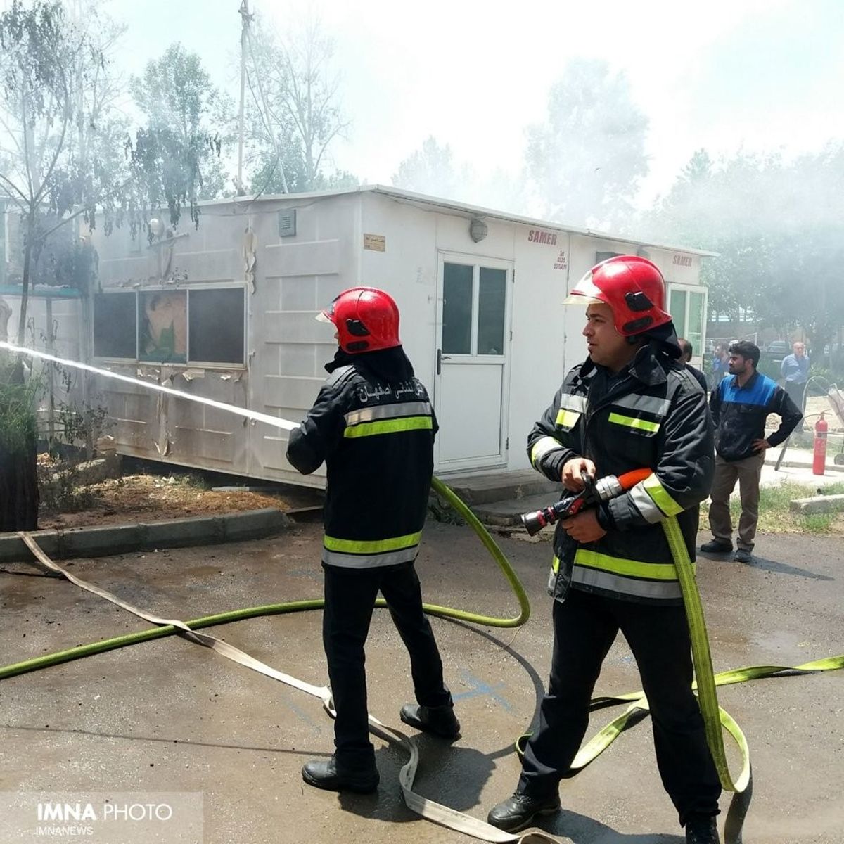 آتش‌سوزی در بیمارستان چمران