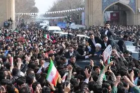 روحانی وارد اصفهان شد