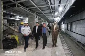 متروی اصفهان هیچ مشکل اعتباری و تأمین مصالح ندارد
