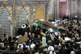 مراسم تدفین آیت الله هاشمی رفسنجانی