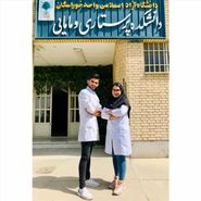 فیلم| سال تحویل زوج پرستار در بیمارستان امین اصفهان