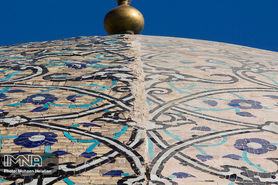 افزایش عمر گنبد مسجد شیخ لطف الله و حل مسئله تغییر رنگ با باران