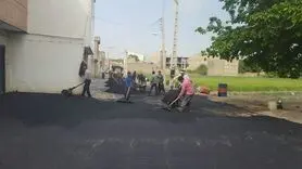 تنها ۵ درصد از آسفالت معابر محله قصر باقی مانده است