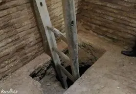فیلمی از تونل تاریخی کشف شده زیر میدان امام اصفهان