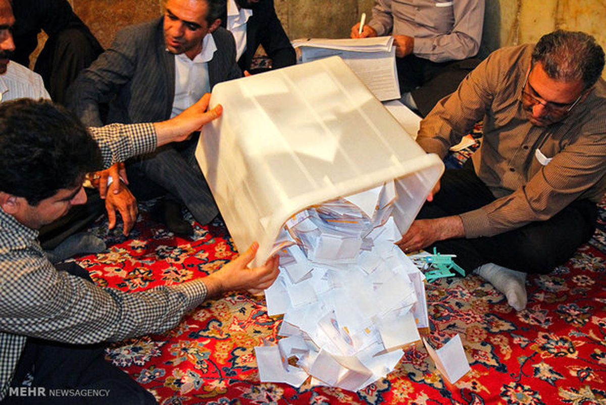 تنها ۱۳۰صندوق انتخابات ریاست جمهوری ماند/آرای روحانی بیش از رئیسی