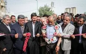 خیابان ۱۱ محرم و مجموعه تجاری-اداری کشاورزی افتتاح شد