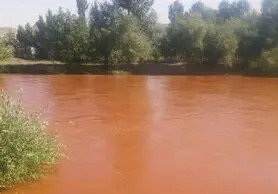 مشکلی فنی در تصفیه خانه آب یزد علت تغییر رنگ آب زاینده‌رود
