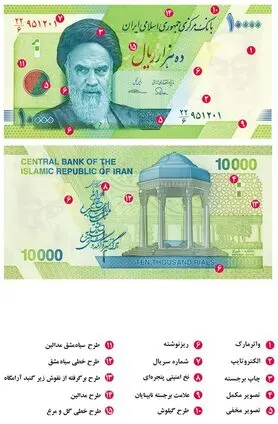 توزیع اسکناس طرح جدید از نیمه خردادماه