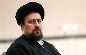 حضور سید حسن خمینی در حرم امام (ره)