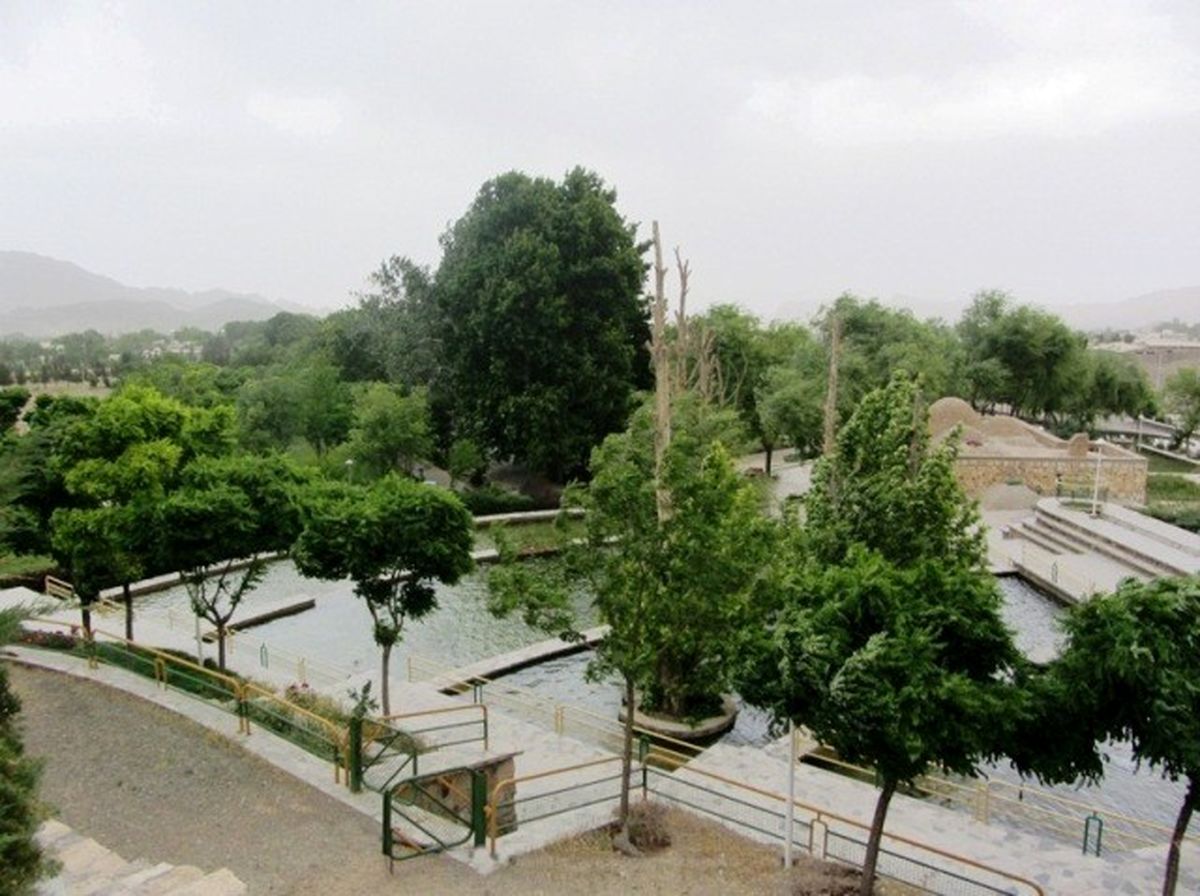 پارک سرچشمه سرابان یکی از مقاصد گردشگری نطنز