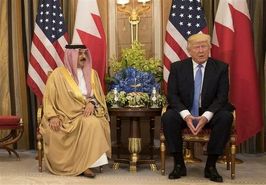 ذوق‌زدگی بحرین از مواضع ترامپ علیه قطر