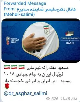واکنش نمایندگان مجلس به صعود مقتدرانه تیم ملی+تصاویر