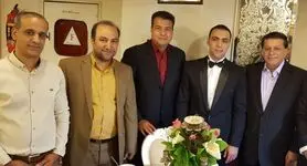 سپاهانی‌ها در جشن ازدواج دروازه‌بان تیم ملی + عکس