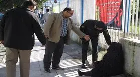 حدود  ۹۰ درصد متکدیان دستگیر شده نیازمند واقعی نیستند