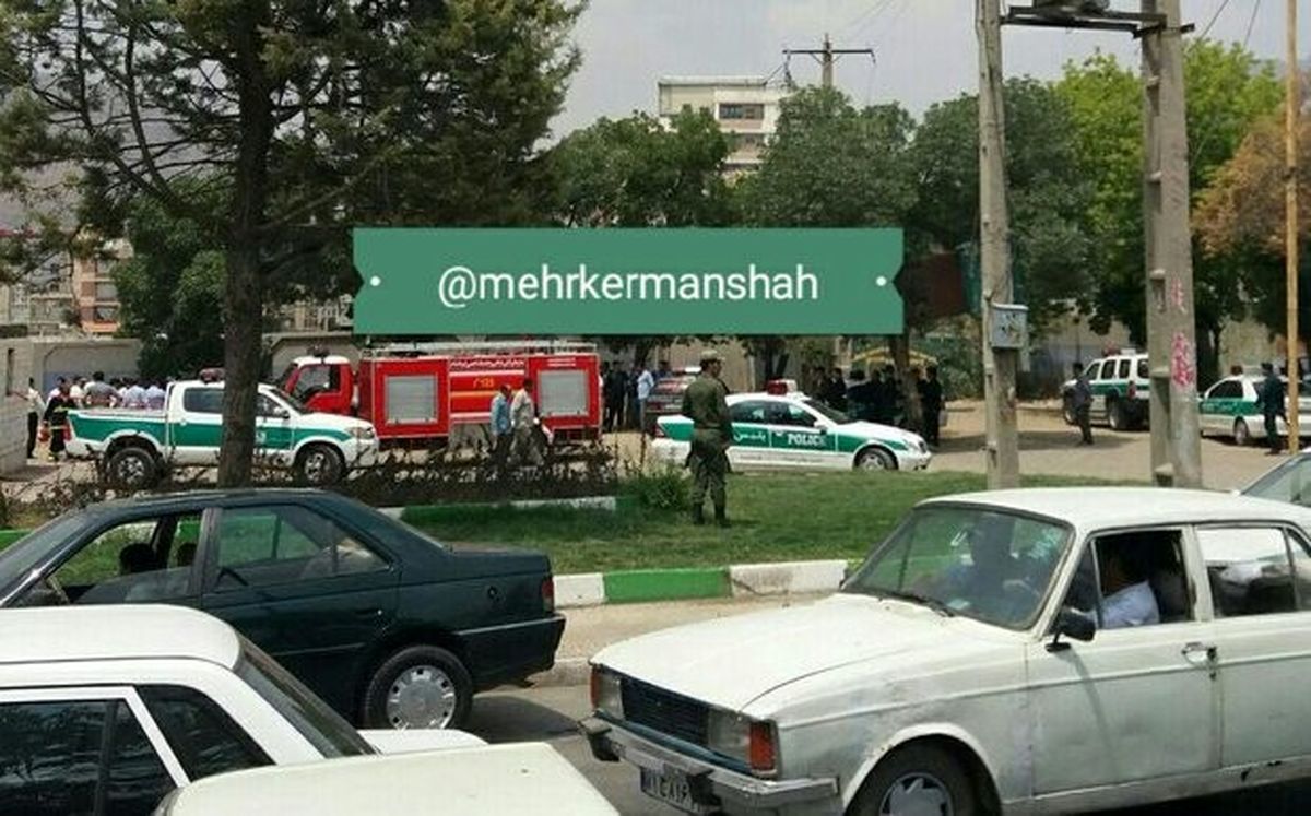 تیراندازی در میدان فرودگاه کرمانشاه + عکس