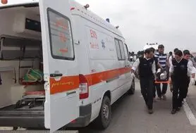 یک کشته و ۴ مصدوم در حادثه  واژگونی پراید در خوروبیابانک