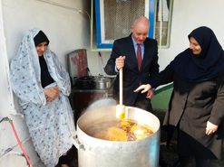 کلاس آموزش پخت آبگوشت به سفیر آلمان در ایران !