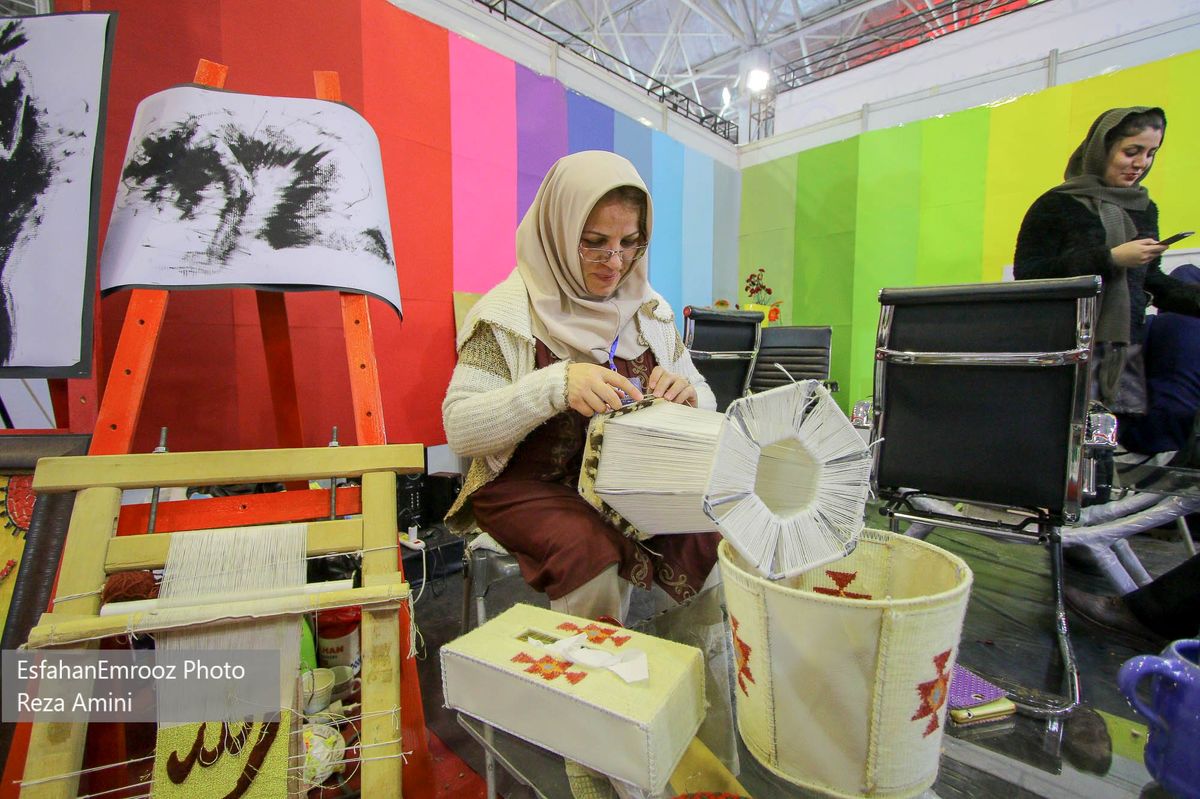 مراسم افتتاحیه نمایشگاه دهه فجر و دستاوردهای انقلاب اسلامی