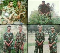 تصاویری کمتر دیده شده از شهید حججی در دوران سربازی
