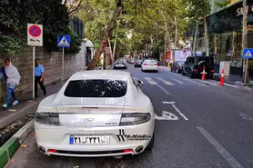 هیولای 12 سیلندر انگلیسی در تهران