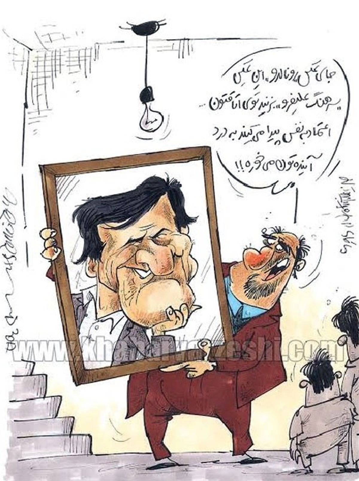 (کاریکاتور) انتقاد سرهنگ علیفر به تیم‌ملی!