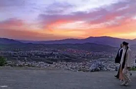 پیاده روی رهبر انقلاب