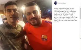 وقتی احمدرضا عابدزاده بازیگر «بارکد» را نشناخت