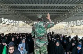 آموزش نظامی بانوان گردان‌های کوثر