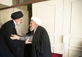 دیدار تولیت آستان قدس رضوی با آیت‌الله ناصری