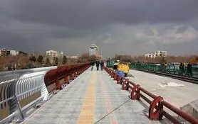 تکمیل تعریض پل فلزی تا 10 اسفند ماه