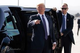 سفر ترامپ و همسرش به لاس‌وگاس