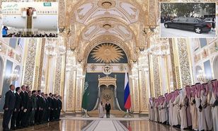 ریخت و پاش ملک سلمان در روسیه