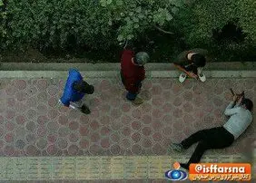 متهم خود را از طبقه چهارم به پایین پرت کرد