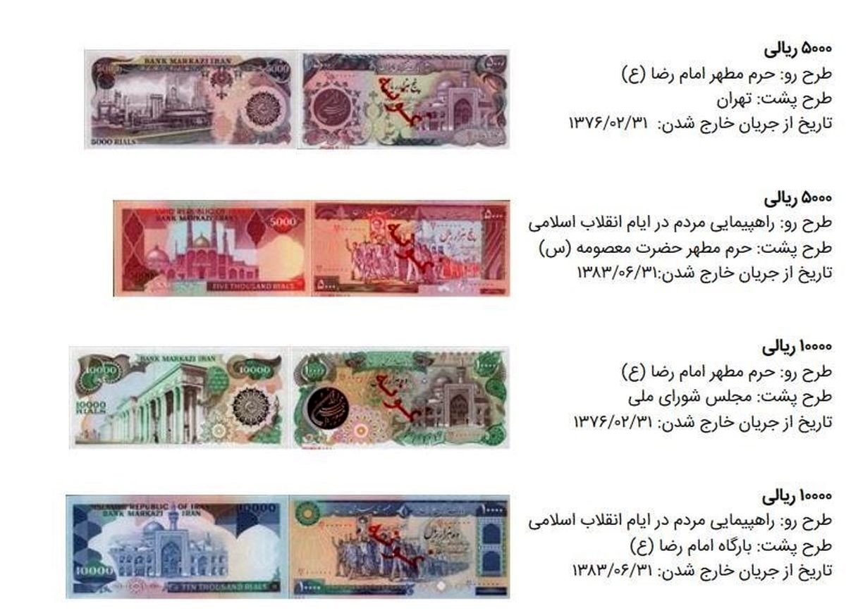 اسکناس های ۱۰ تومانی و ۲۰ تومانی در انتظار خروج از اقتصاد ایران