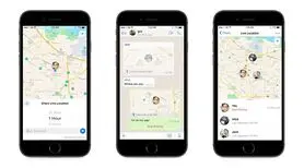 ارائه  قابلیت اشتراک گذاری موقعیت به صورت زنده در واتس اپ